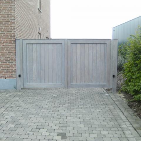 houten poort